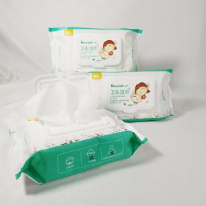 Buy cheap Alcohol Free soft anti-bacterial Wet Wipe Tissue disposable wet wipes For  Personal Care from wholesalers