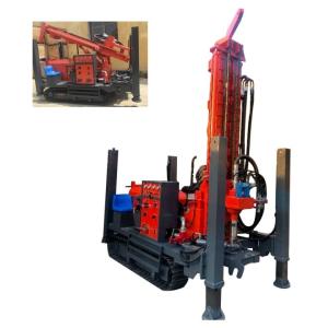 Buy cheap Miningwell Drilling Depth 100 to 800m Crawler Pneumatic Rotary Water Well Drilling Rig from wholesalers