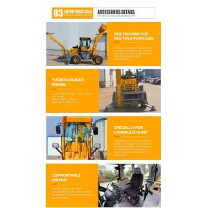 Buy cheap Versatile 1 Ton Backhoe Loader And Towable Mini Backhoe for Your Construction Needs from wholesalers