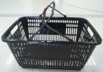 Buy cheap PE Store Hand Shopping Basket , Plastic Vegetable Storage Basket 32 Litres from wholesalers