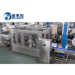 Washing Filling Sealing Drink Filling Machine / Beverage Filling Machine