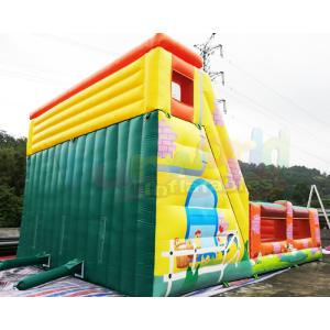 Buy cheap Quadruple Stitching Commercial Inflatable Slide Children Bounce House Jumping Castle from wholesalers