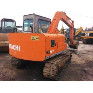 6T weight Used Crawler Excavator Hitachi EX60 A-BD30 engine with Original Paint