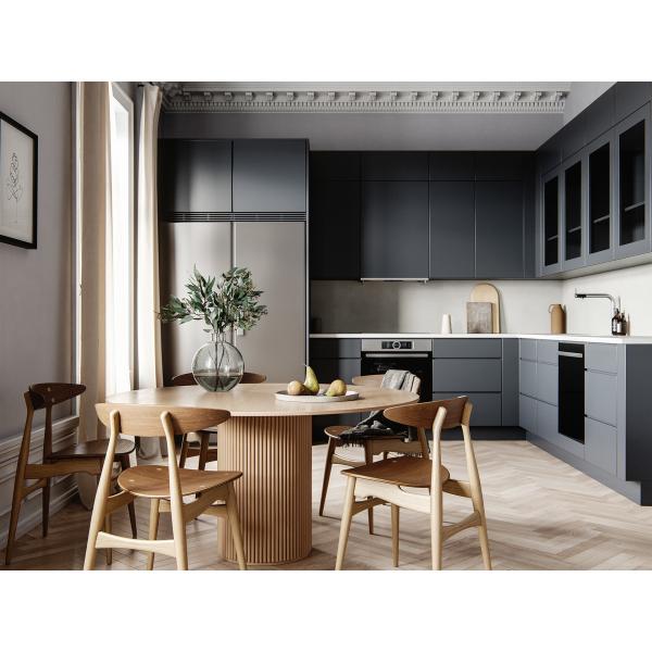 Quality Matt Shaker Lacquer Furniture Modular Kitchen Cabinet Made In China for sale