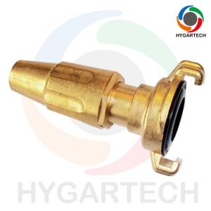 Buy cheap Brass Garden Hose Spray Nozzle With Coupling Connector from wholesalers