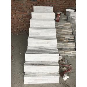 Buy cheap Wall Cladding Stacked 180x350mm Cultured Marble Stone from wholesalers