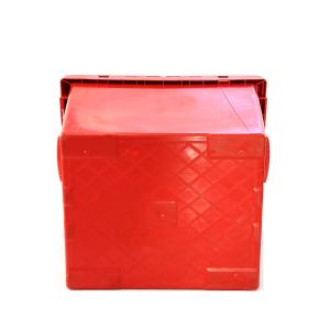 Buy cheap Moving Box Attached Lid Stacking Heavy Duty Nesting Container Crates 760x570x620mm Recyclable from wholesalers