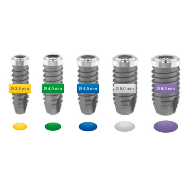 THOMMEN SPI® Implant Internal Titanium Premill Blank 10mm Engaging 3.5mm/ 4.0mm/ 4.5mm/ 5.0mm/ 6.0mm