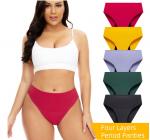 Buy cheap Female Eco Friendly Period Panties Underwear Ladies Thread 50ml Absorption Cotton Physiological from wholesalers