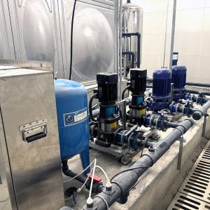 Reusing Rainwater Harvesting System 10000L/H For Wastewater Treatment