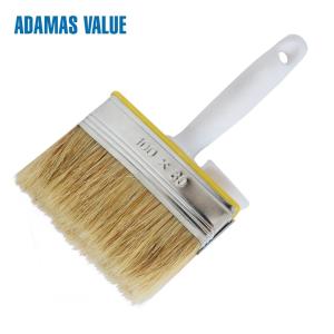 Buy cheap Plastic Handle Natural Bristle Paint Brush With Natural Pig Bristle product