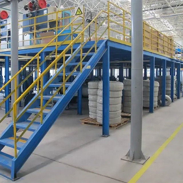 Buy cheap Long Span Steel Structure Mezzanine Platform , Mezzanine Floor Racking System product