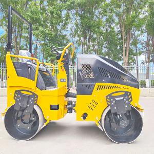 Buy cheap Factory Supply Ride on 3000kg Vibratory Compactor Mini Road Roller Asphalt Compactor Roller for Road Construction from wholesalers