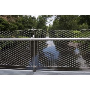 Buy cheap Waterproof Diamond Mesh Netting , 2.0mm Flexible Stainless Steel Mesh from wholesalers