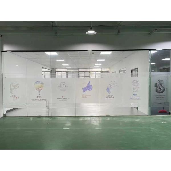 Customizable Permanent Glue Frosted Window Sticker for Smooth and Flat Surfaces