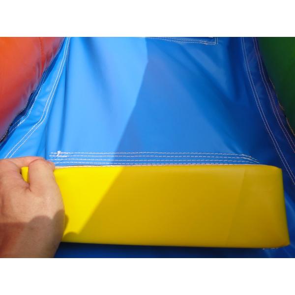 Inflatable Water Pool Red Closed Double Slides Children Bounce House Commercial Water Closed Slide Swimming Pool