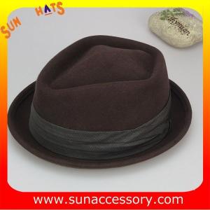 Buy cheap 5480381 Sun Accessory customized  winner  fashion 100% wool felt  hats, men hats and caps wholesaling from wholesalers