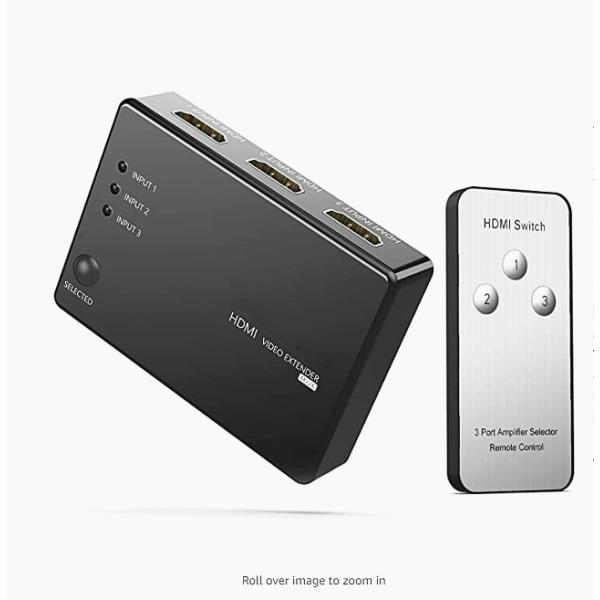 Quality Gold Plated Female 60Hz 18Gbps Audio Video HDMI Switch for sale