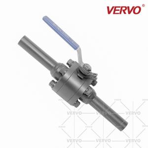 Buy cheap DN25 With Nozzle Ball Valve High Pressure Forged Samll Size Lever Operated Extended Butt Weld Ball Valve with Nipples​ from wholesalers