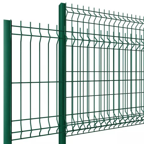 Buy cheap Curvy 3d Wire Mesh Fence Galvanized Welded Triangle Pvc Coated from wholesalers
