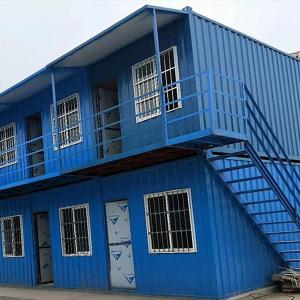 Buy cheap Modular quick assembly, efficient utilization of double-layer space, double-layer container house with inner corridor, wind and earthquake resistant design from wholesalers
