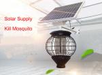 Buy cheap Solar Lantern Mosquito Killer Lamp Outdoor Courtyard Waterproof Orchard Insect Killer Farm Fly Killer With Pole from wholesalers