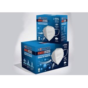 Buy cheap Earloop N95 FFP2 Respirator Anti Virus High Elasticity Earpieces CE FDA FFP2 from wholesalers