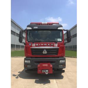 Buy cheap Red Color Emergency Rescue Vehicle 310HP 4X2 For Fire Fighting from wholesalers