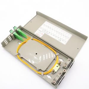 Buy cheap 12 Port Fiber Optic Patch Panel Rack Mount Fiber Optic Terminal Box from wholesalers