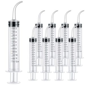 Buy cheap Disposable 12ml/CC Pet Feeding Flush Plastic Elbow Curved Tip Dental Syringe Multi-Purpose Teeth Whitening Accessory from wholesalers
