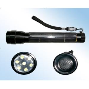 7LED Solar powered flashlight