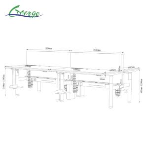 Buy cheap Revolutionize Your Work Office with Uplift Intelligent Lifting Desk in Customized Size from wholesalers