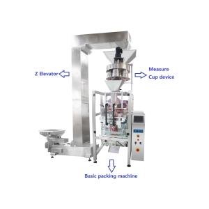 High Speed Granule Bean / Sugar / Salt Automated Packing Machine With PLC
