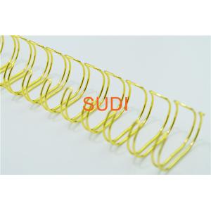 Buy cheap Electroplating 5/8 Inch-1-3/4 Inch Wire O Bindings, Suitable For High-End Notebooks from wholesalers