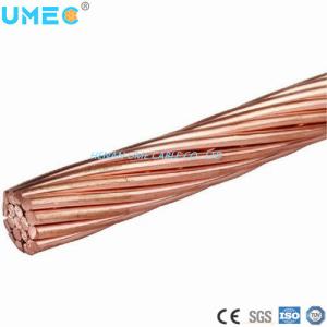 Buy cheap Bare Conductor Hard Drawn Copper for Overhead Electrical Transmission System Efficiency from wholesalers