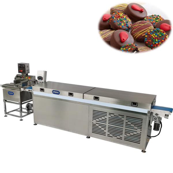 Buy cheap CE Approved Small Chocolate Enrober Manufacturer Enrobing dry fruit Machine from wholesalers