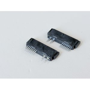 Buy cheap High-Reliability SATA 13Pin 180° Solder Wire Female Connector 1.27mm Pitch | Electrical Signal & Power Terminal Connector for Server, Automotive Wire Cable & Custom Harness Transmission from wholesalers