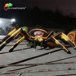 Buy cheap 6 meters Artificial Large Animatronic Spider from wholesalers