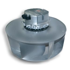 Weight 1.4kg blade 190mm EC Centrifugal Fan External Rotor Cooling Ventilation