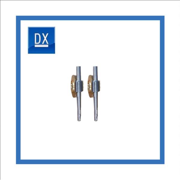 Buy cheap Double Lead Bronze Small Modulus Worm And Pinion Gears Customized from wholesalers