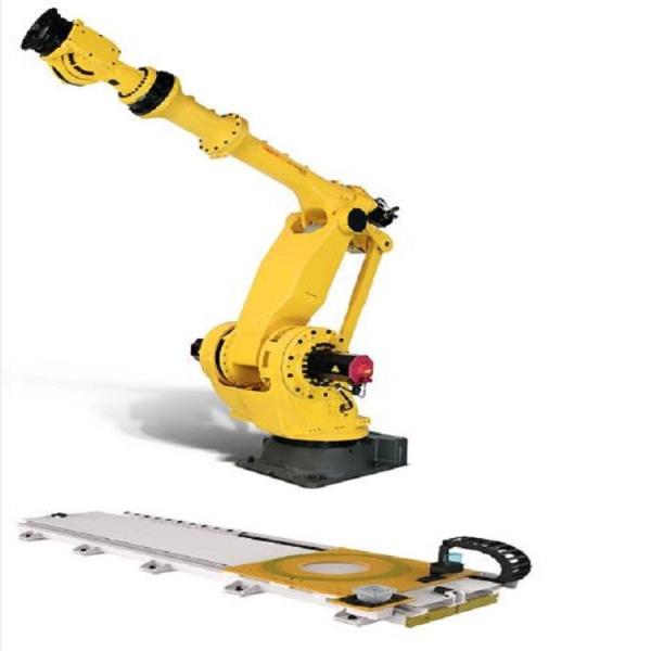Quality Industrial Fanuc Robot Arm Pick And Place M-900iB-280  With GBS Robot Rail for sale