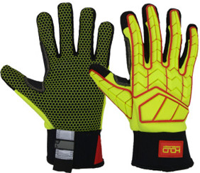 Quality PPE Safety Protective Work Gloves Mining Anti Cut Oilfield Impact Resistant Gas for sale