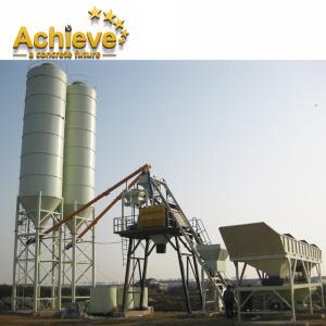 Buy cheap JS500 HZS25 Concrete Mixing Plant Stationary Ready Mixed 3.8m from wholesalers