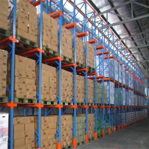RAL Color Drive Through Racking Q235 Steel Warehouse Pallet Racks