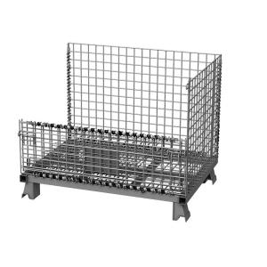 Buy cheap Collapsible Welded Wire Mesh Pallet Cages 1000x800 from wholesalers