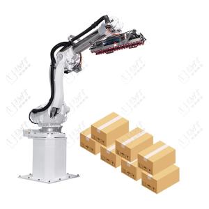 China Collaborative Robot Palletizer System Single Column Robotic Palletizer on sale China Collaborative Robot Palletizer System Single Column Robotic Palletizer on sale