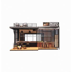 Buy cheap Aluminum Alloy Windows Prefabricated Shipping Mobile Coffee Shop Container Bar Shops for Customizable Layout from wholesalers