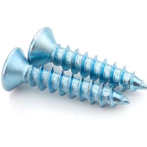 Buy cheap Custom Q235  Cross Recess CSK Head Tapping Screw Carbon Steel Galvanized Zinc Plated from wholesalers