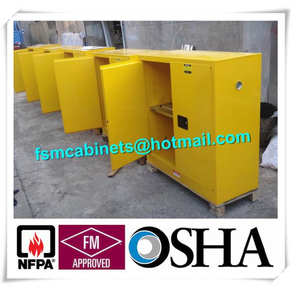 Buy cheap Flammable Industrial Safety Cabinets With Earthing Socket For Combustible Liquid from wholesalers