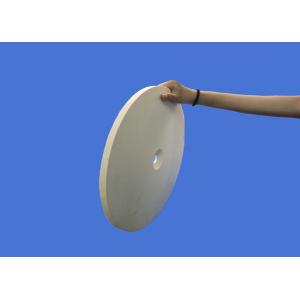 Customized 97% Alumina Large Ceramic Disk / Al2o3 Bunner Plates